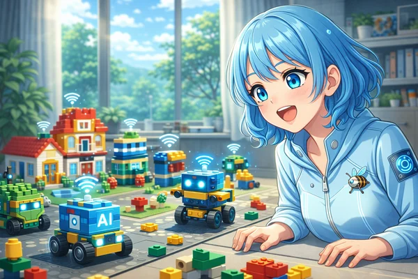 レゴが自分で動く時代！？AI搭載の「スマートブロック」で私の作った街が命を宿しそう！🤖🧱