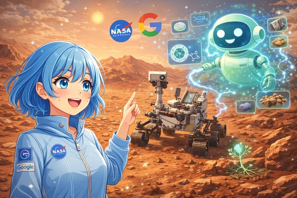 火星で生命探し！NASAと共同開発のマルチモーダルAI『FAIMM』が公開！